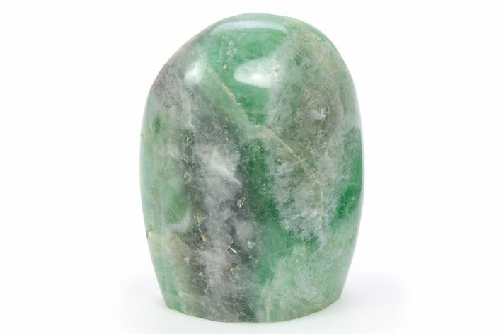 Free-Standing, Polished Purple & Green Fluorite - Madagascar #253663